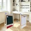 Children's Adjustable Magnetic Wooden Double-Sided Easel