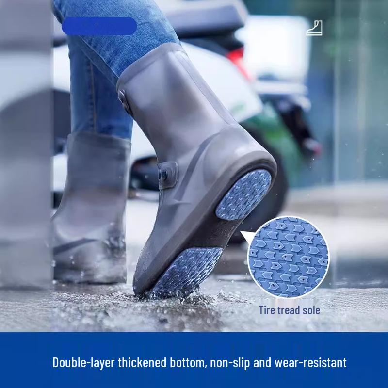 Hanyou Waterproof Thick Rain Shoe Covers