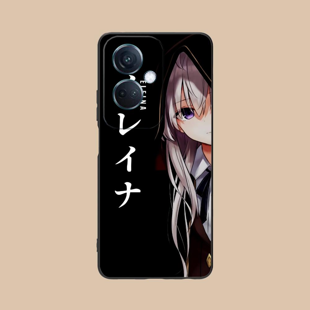 Wandering Witch Elaina Matte TPU Mobile Phone Case for OPPO Reno 14 13 12 11 10 9 8 7 6 5 F T Pro 5G Colorful Printing Cover