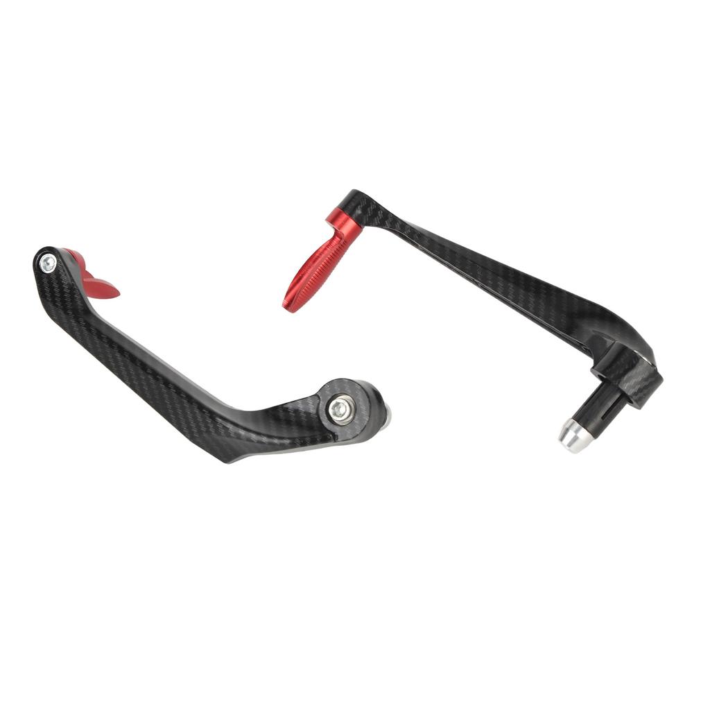 Motorcycle Brake Lever Hand Guard Aluminium Alloy Red Motorcycle Conversion Accessory for Outdoor
