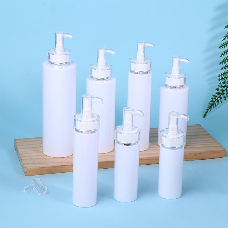 100/120/150/200Ml Travel Pump Bottle Dispenser Empty Lotion Bottles Refillable Cosmetic Container Press Type Women Make Up