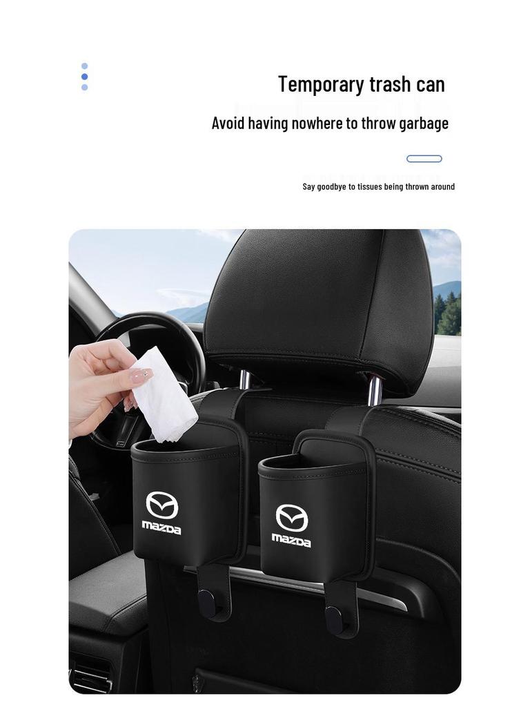 Mazda Axela/CX-4/CX-5/CX-8/Atenza Car Cup Holder & Seat Back Hook Storage