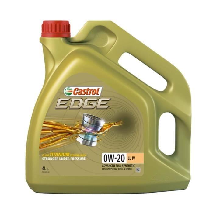 Buy Castrol engine oil edge 0w-20 ll iv 4l 469489 at affordable ...