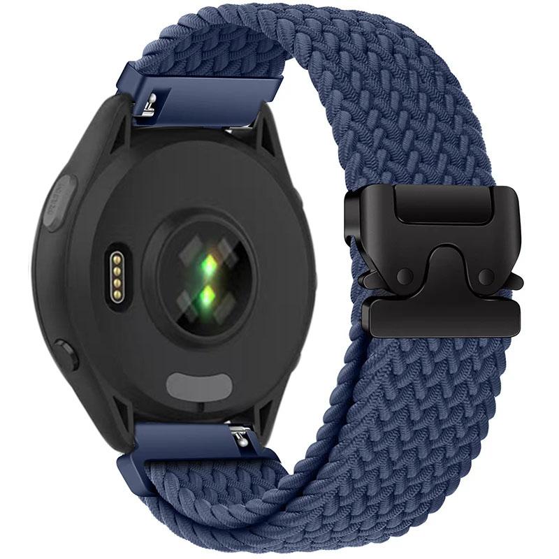 Braided Loop Strap For Garmin Forerunner 965 970 265 165 570 Parachute Buckle Nylon Watchband Garmin Venu 4/3/2 Active 6-5 Belt