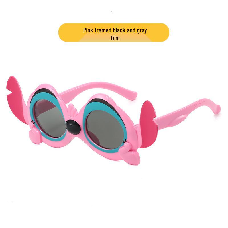 Stitch Cartoon Children's Sunglasses - Baby Sunscreen & Girls' Princess Glasses