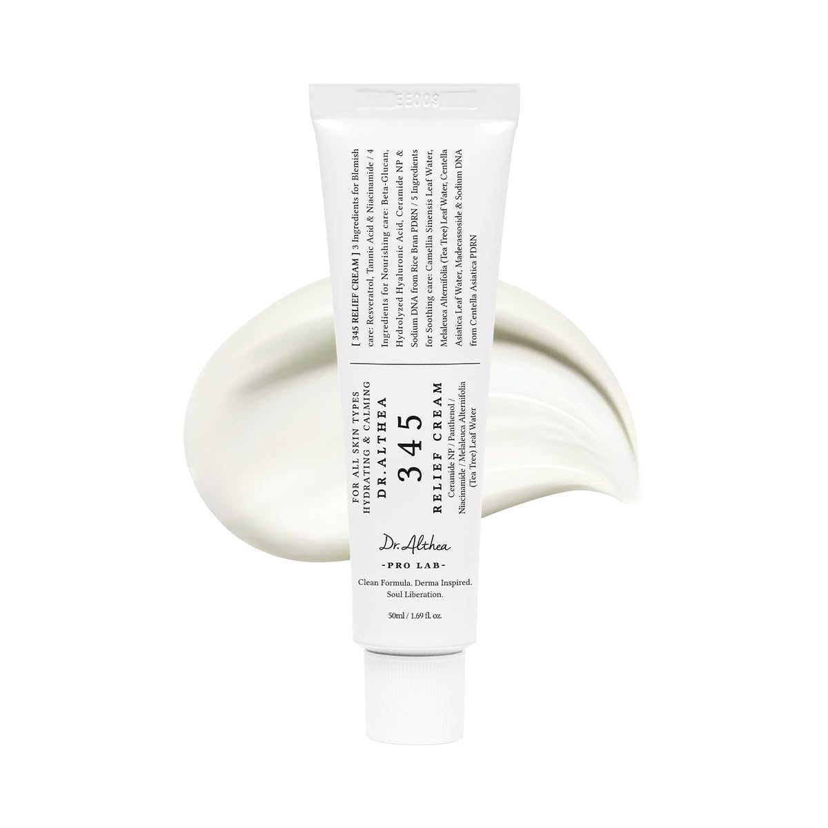 

Dr. Althea 345 Relief Cream - Soothing and Moisturizing Cream (PDRN) - Korean Cosmetics (Renewed Version)