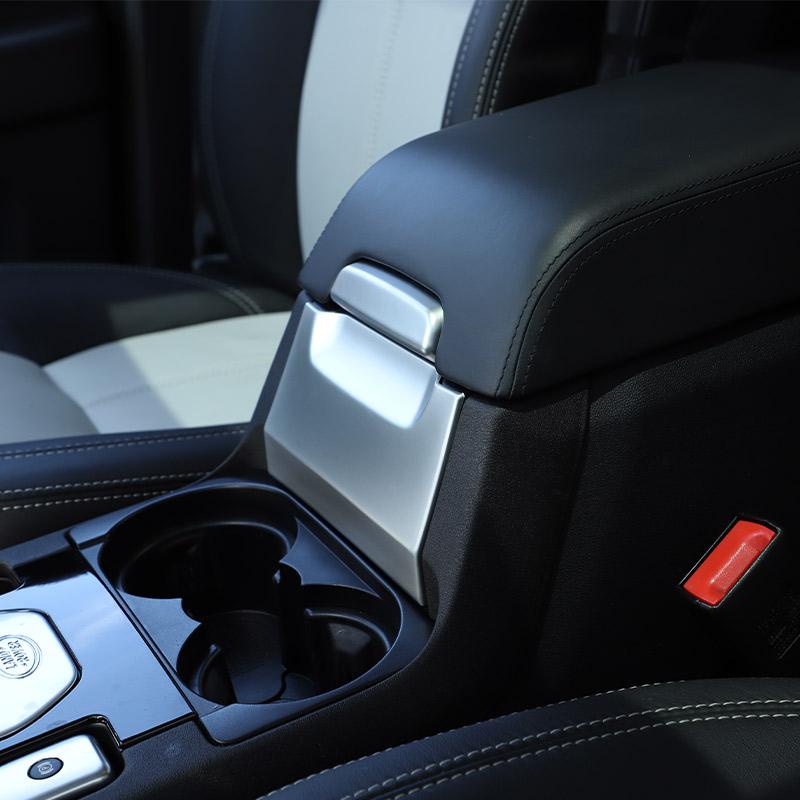 ABS Car Central Control Armrest Box Front Trim Panel Stickers For Land Rover Discovery 4 2010-2016 Car Accessories