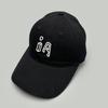 Four Seasons Three-Dimensional Embroidery Ia Alphabet Baseball Cap Men'S And Women'S Sunshade Simple Casual Travel Cap