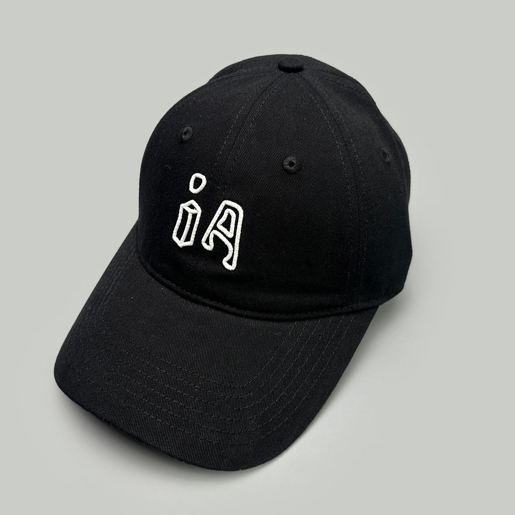 Four Seasons Three-Dimensional Embroidery Ia Alphabet Baseball Cap Men'S And Women'S Sunshade Simple Casual Travel Cap