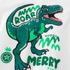 Kid's Short-Sleeve Dinosaur T-shirt - 2025 Summer Korean Style Cartoon Top