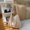 Leopard Print Canvas Crossbody Bag - Trendy, Large Capacity Women's Shoulder Bag
