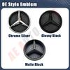 Star Emblem Logo For Mercedes Benz GLC X253 GLE W166 C292 GLS X166 2016-2019 GLC350 GLS350 Car Accessories