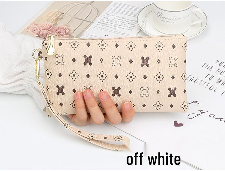 Elegant Women's Clutch Wallet: Long, Large-Capacity Coin Purse & Phone Bag