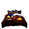 Halloween Three-Piece Bedding 3D Digital Printing Quilt Cover Pillowcase Bedding, Kit