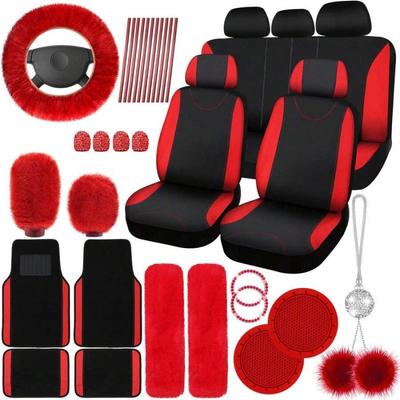 Komplettes Autositzbezug-Set für Vorder- und Rücksitze