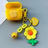 Suitable for AirPods pro1 wireless bluetooth headset case apple 1 flower cartoon 1/1 silicone soft case