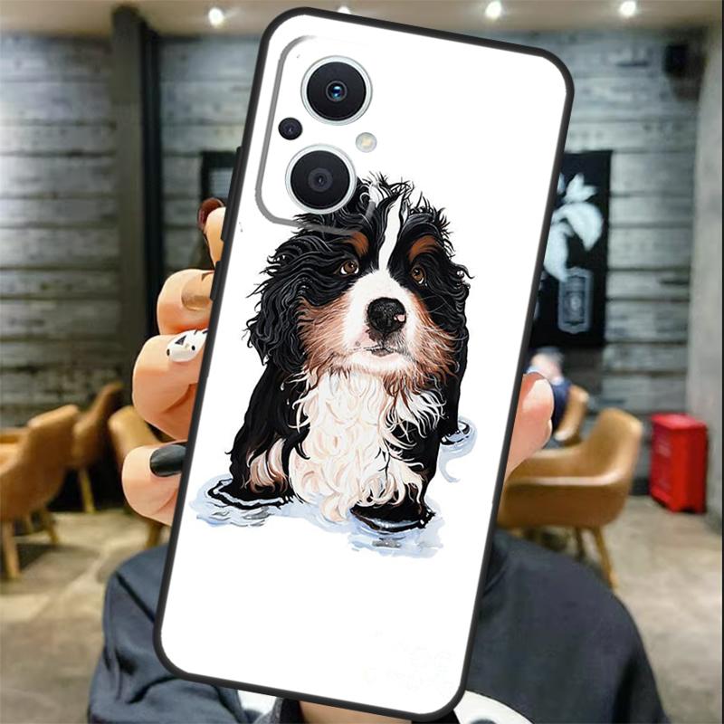 Bernese Mountain Dog Case For OPPO Reno 13 F 12 F 11F 8T 7 8 10 11 Pro OPPO Find X8 Pro X6 X3 X5 Lite Cover Coque