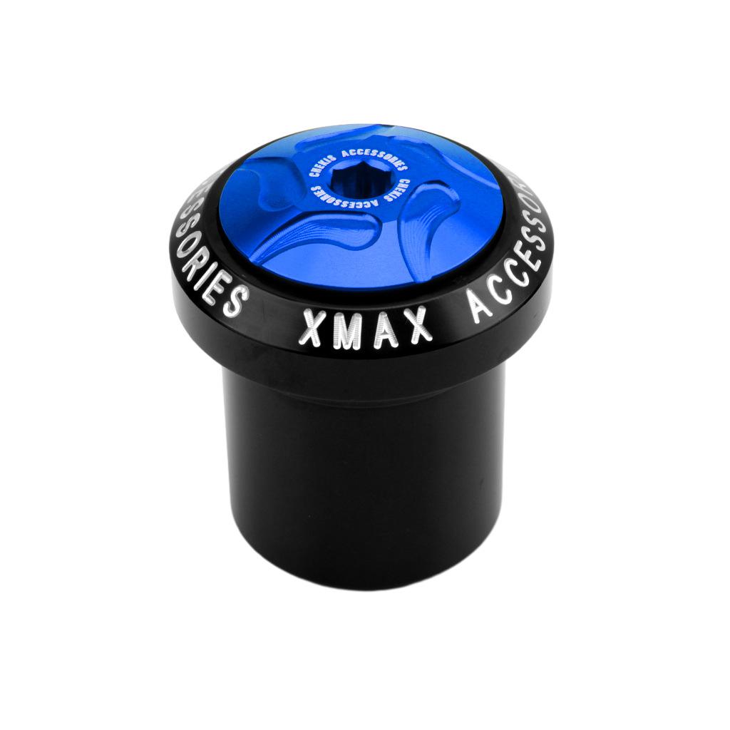 

Для Yamaha X-MAX 300 XMAX 300 XMAX300 Аксессуары Крышка гайки вилки задней оси Крышка Декоративная накладка Ползунок оси колеса Винт синий