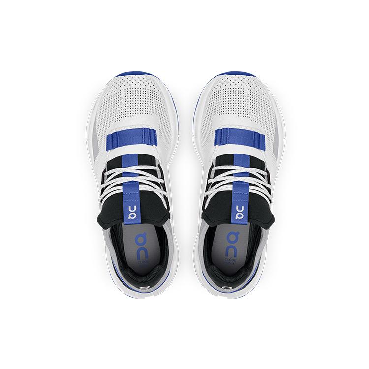 On Running Cloudnova White Cobalt Blue Women's 26.98983
