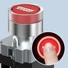 12V Racing Car Ignition Switch Panel Engine Start Stop Ignition Push Buttons LED Toggle Switch Panel Carbon For Truck