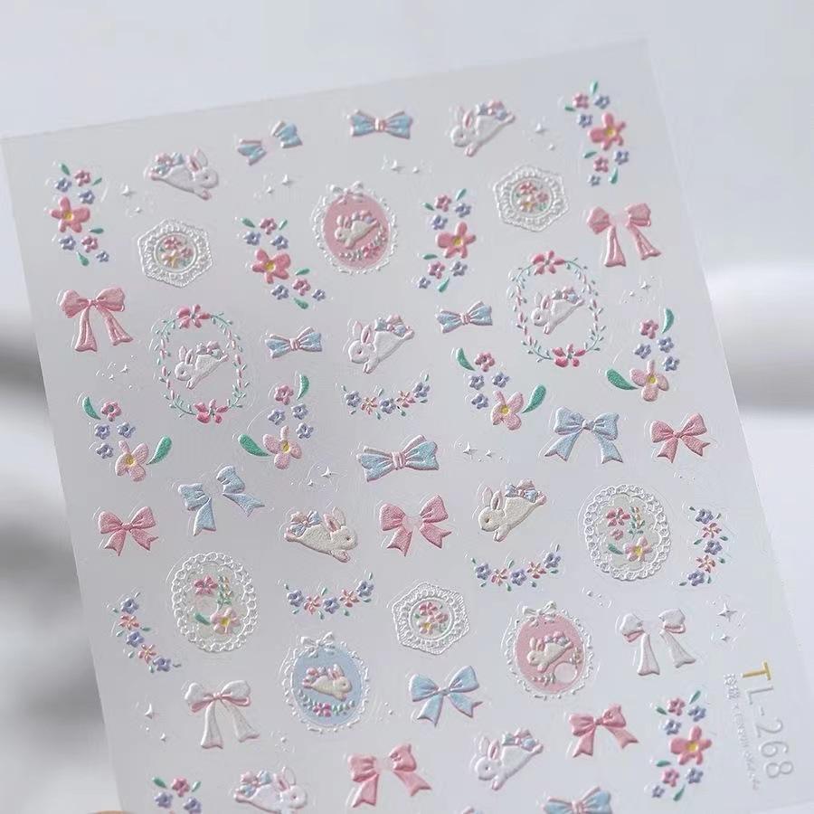 Retro Series Scrapbook Journal Sticker Cartoon Anime Red Color Stationery Sticker DIY Decor Nail Sticker