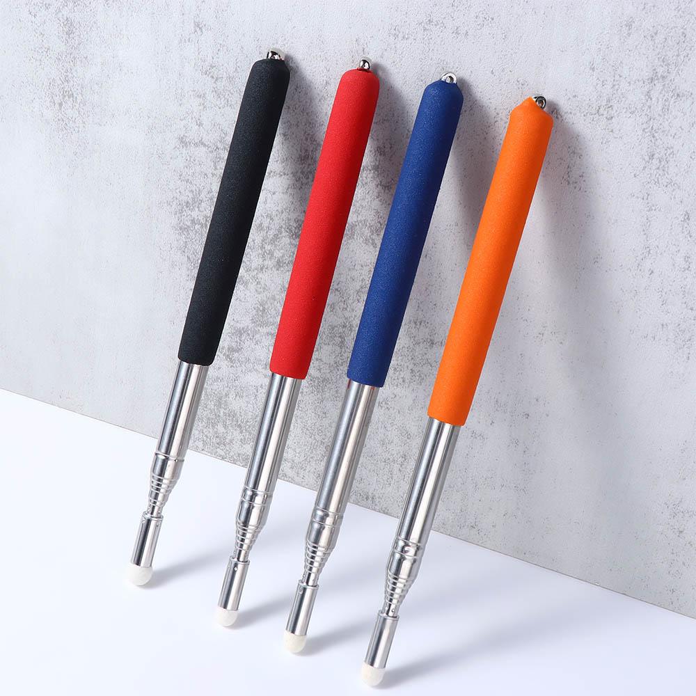 Stainless Steel Hand Pointer Teacher Tools Retractable Pointer Whiteboard Pen Teachers Pointer Stick Whiteboard Pointer чёрный