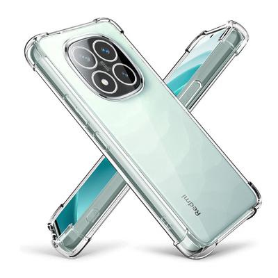 For Redmi Note 14 Pro 5G Case Clear Shockproof Airbag TPU Silicone Soft Phone Case For Redmi Note 14 Pro Plus Bumper Cover Shell