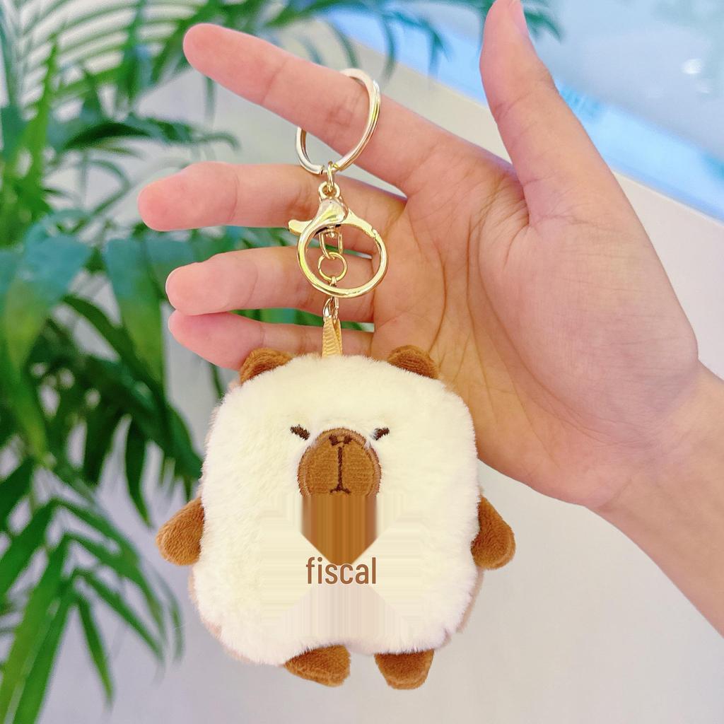 Mini Panda Plush Keychain Doll
