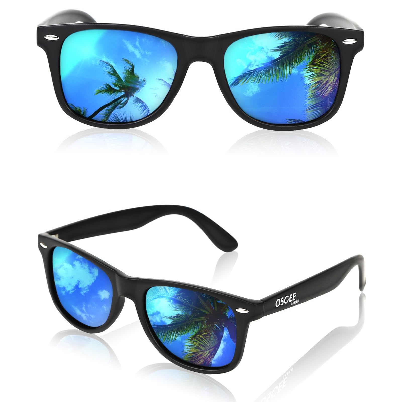 

OSCEE Men s Polarized Wellington-Style Sunglasses [Triple-Ranked] UV400 Protection for Driving, Sports, Running, Fishing, Mountaineering, Skiing,