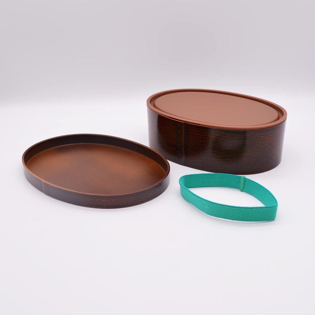 Mitani Yamanaka Lacquerware Bento Single 800ml Microwave and Dishwasher Wappa Made In K17575 Box, Tier, Antibacterial, Approx. Capacity, Safe, Style,