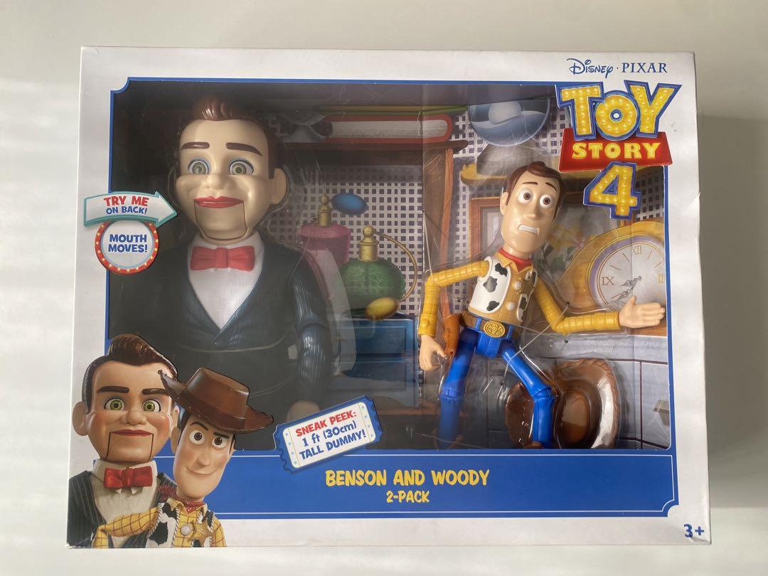 

[USED] Toy Story 4 Benson & Woody Figures