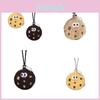 Soft And Adorable Cookie Coin Purse With Detachable Neck Strap