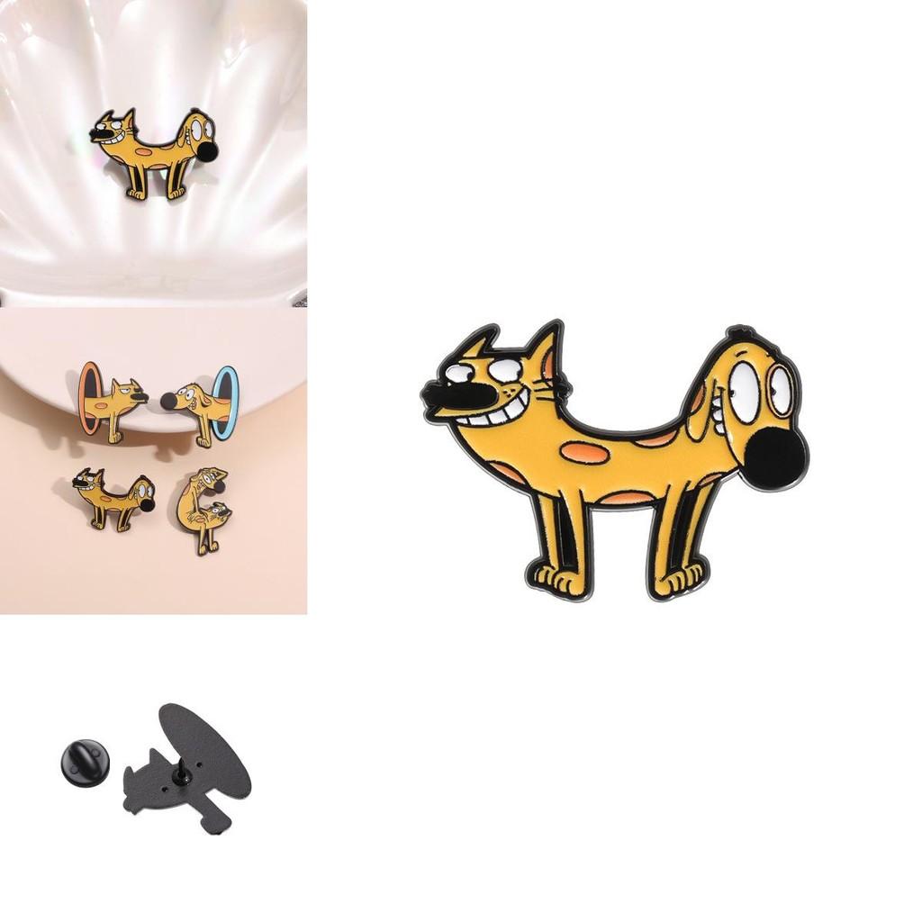 Unique Alloy Cartoon Character Brooch Perfect For Personalized Winter Outfits