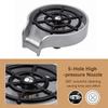 Black Silver Sink Cup Rinser High Pressure Water Bottle Washer Durable Cup Washer  Bar Use