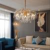 French Style Living Room Crystal Chandelier Nordic Luxury Tree Shaped Hotel Chandelier Modern Lamps for Room Ceiling Chandelier
