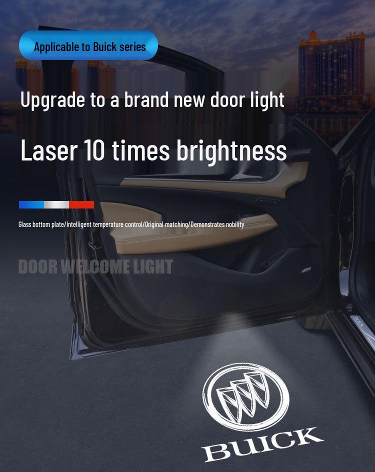 Door Light Projector Laser for Buick LaCrosse, Regal GS, Envision - Ambient Light Upgrade