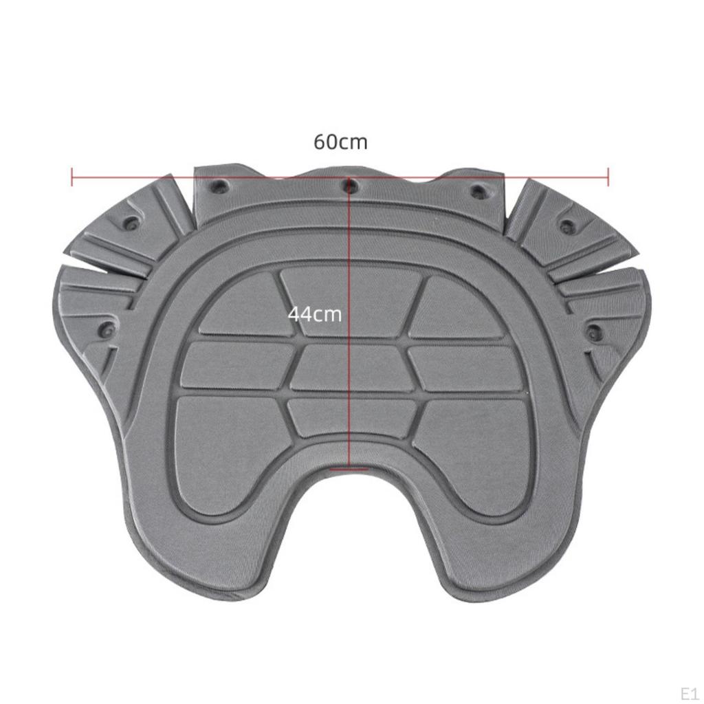 Boat Seat Cushion Waterproof Marine Pad SweatResistant for Rotomolded Boats