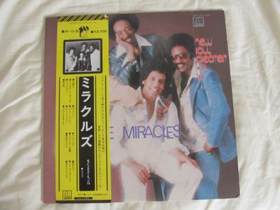 LP Record MIRACLES - Greatest Hits 14 VIP10136 TAMLA MOTOWN 1976 Japan Soul/Funk Used