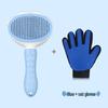 Pet Hair Removal Comb for Dogs & Cats – Detangles & Cleans Loose Hair