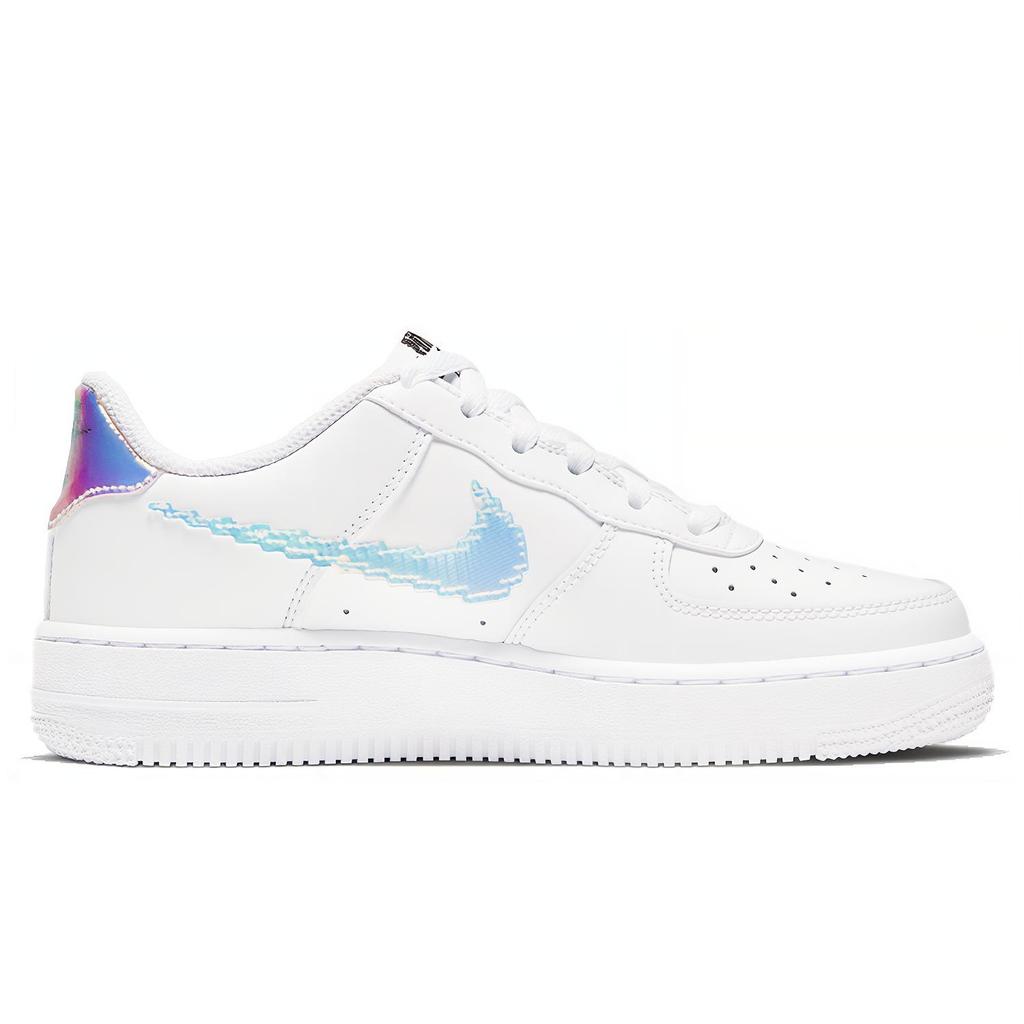 New Nike Air Force 1 Low 'Digital Swoosh' GS CW1577-100