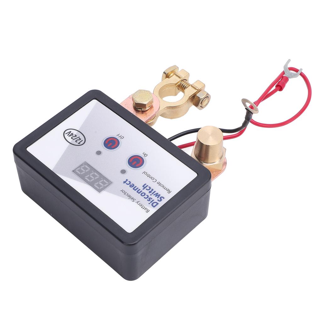 Remote Battery Disconnect Switch DC12 24V 240A Car Kill Switch Power Shut Off Cut Off Remote Control Switch for Auto
