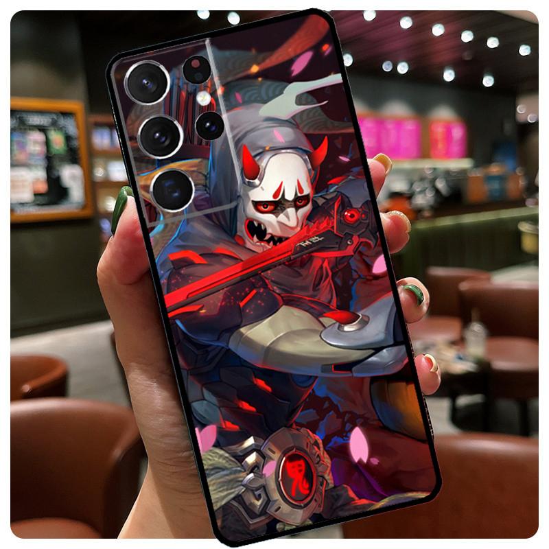 Japan Samurai Ninja Case For Samsung Galaxy S23 S20 FE S21 Ultra S8 S9 S10 Note 10 Plus Note 20 S22 Ultra Cover