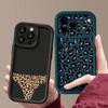 Colorful Leopard Print Case For iPhone 17 Pro Max Case iPhone 16 15 14 13 Pro Max 11 17e 16e Shockproof Bumper Soft Silicone Phone Cover Cases
