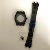 41mm Black Internal Shadow Watch Case Sapphire Glass Stainless Steel Strap Watches Accessories for NH35 NH36 4R Movement