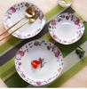 45%Bone China Dishes Light and Thin Western Steak Plate High Appearance Level Resterant Creative Plate Fruit Plat Dinner Plate