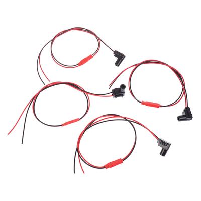 Car Door Led Handle Light Black Shell Transparent Light Guide Pillar 12V Signal Indicator Light Ambient Lighting Bulb