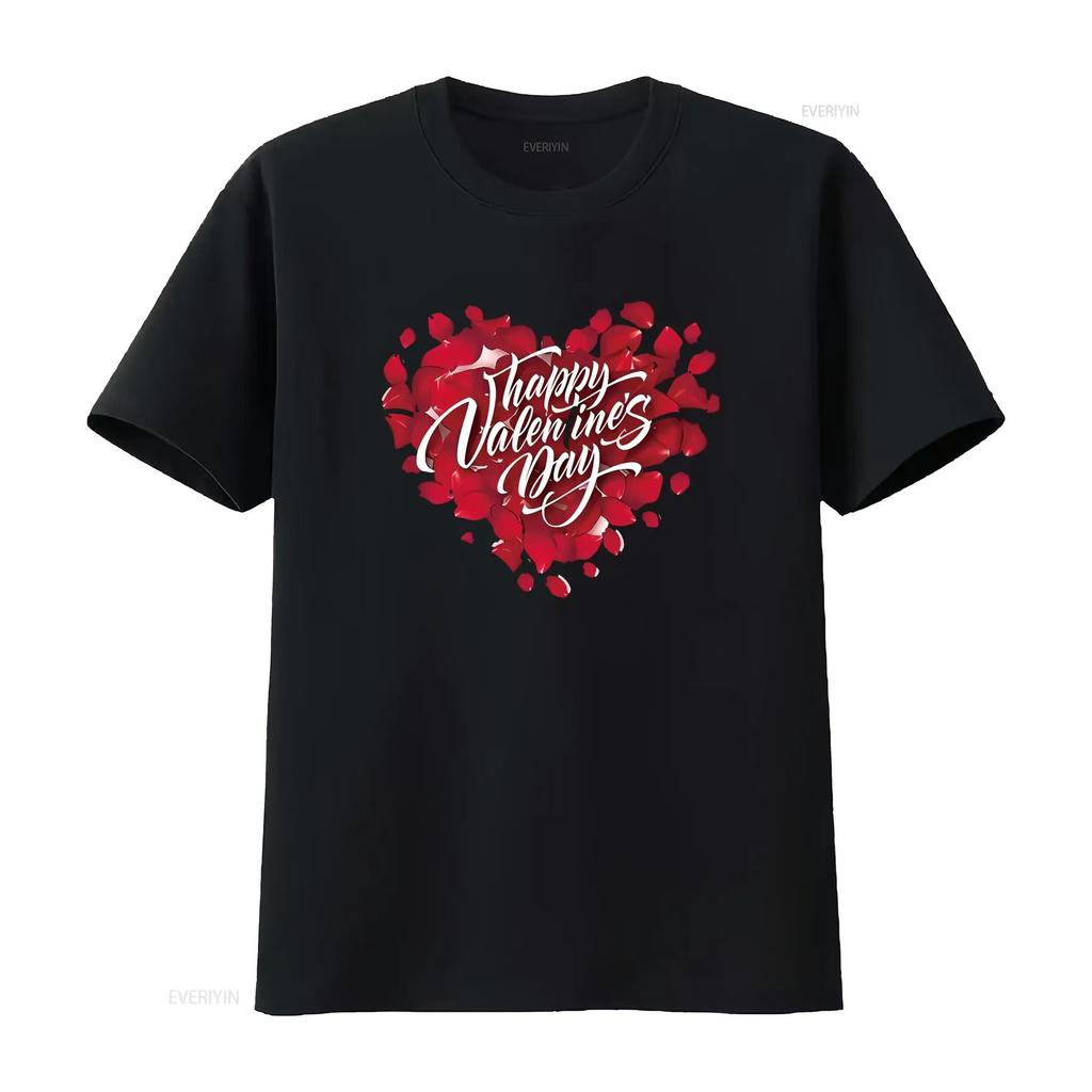 Valentines Day On Rose Petalsmed Heart Able Retro Men S T Shirt with Fun S for Parties and Holidays Black 2X Large Vintage
