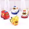 1ks Inertia Engineering Vehicle Toy Push and Go Car s osvětlením a zvukem Ideální dárek pro chlapce Dívka Kid 3+, Barva Náhodná