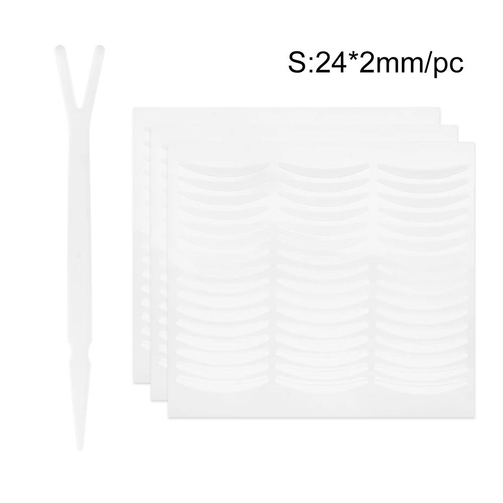 480PCS Invisible Fiber Double Side Adhesive Eyelid Stickers Breathable Transparent Eye Tapes Women Beauty Eye Makeup Tools