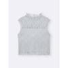 GU by Uniqlo Bra Feel Cropped Lace T  Sleeveless 